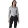 Camisa Oxford manga larga mujer Vaillant algodón 142 g/m² Gris acero detalle 22