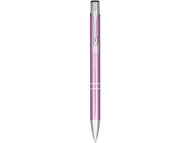 Boli con nombre clip de acero plástico tinta azul Moneta Magenta detalle 10