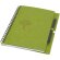 Libreta mediana con espiral y lápiz Luciano Eco Verde detalle 9