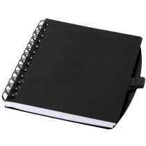 Libreta con espiral y 100 hojas de papel personalizada negro intenso Libreta con espiral y 100 hojas de papel personalizada negro intenso