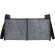 Organizador coche plegable fieltro reciclado certificado GRS Gris medio detalle 3