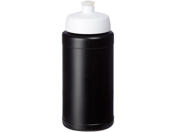 Bidones personalizados baratos Baseline Recycled HDPE 500 ml Negro intenso detalle 14