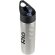 Bidón de 750 ml de acero inoxidable personalizado plateado