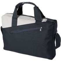 Bolsa maletín de congresos con doble asa personalizada gris oscuro Bolsa maletín de congresos con doble asa personalizada gris oscuro