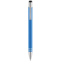 Bolígrafo elegante de aluminio personalizado azul Bolígrafo elegante de aluminio personalizado azul