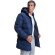 Parka aislamiento unisex Nepal Roly resistente agua y viento Azul marino detalle 3