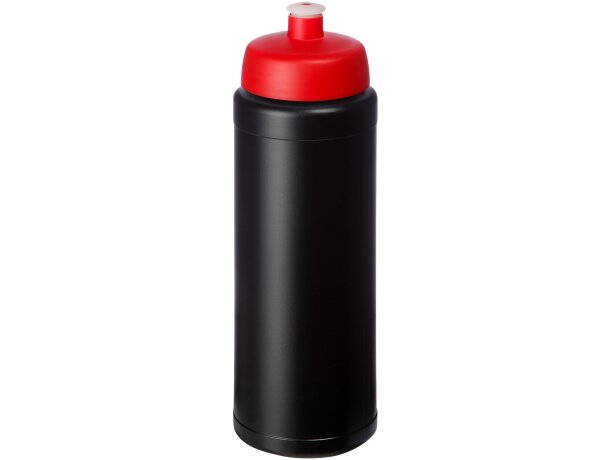Baseline® Plus Bidón deportivo con tapa de 750 ml Negro intenso/rojo detalle 4