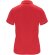 Polo deportivo de manga corta para mujer Monzha Roly Rojo detalle 42