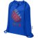Bolsa con cuerdas Peru Blend de algodón reciclado GRS 5L Azul real detalle 26