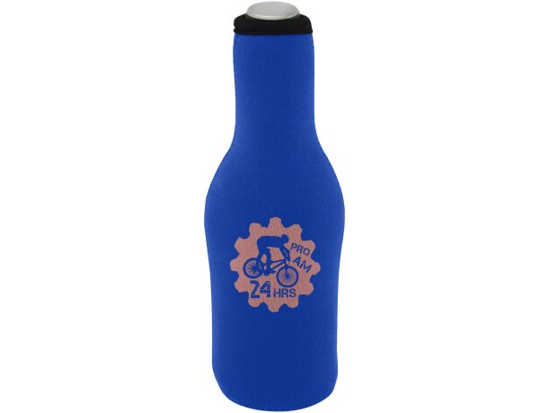 Funda para botellas térmicas de neopreno plegable Fris Azul real detalle 14