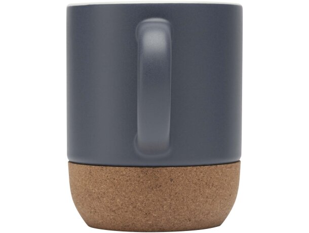 Taza cerámica Billie 300 ml con base de corcho Azul hielo detalle 9