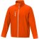 Chaqueta softshell Orion para hombre en poliéster elástico Naranja