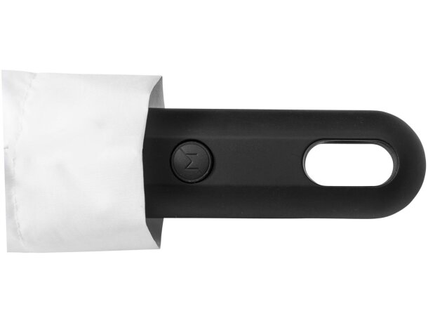 Paraguas plegable para empresa 21.5 automático poliéster Traveler Blanco detalle 1