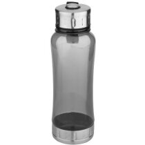 Botella deportiva de acero con correa de nylon personalizada plata Botella deportiva de acero con correa de nylon personalizada plata