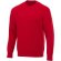 Sudadera de cuello redondo unisex Kruger Rojo