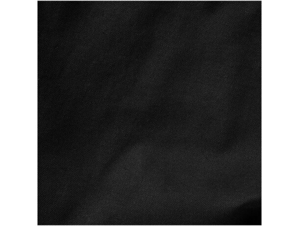 Polo de manga corta algodón BCI 200 g/m2 Elevate Life Calgary Negro intenso detalle 73