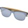 Gafas de sol Tan con patillas de bambú y protección UV400 Plateado detalle 6