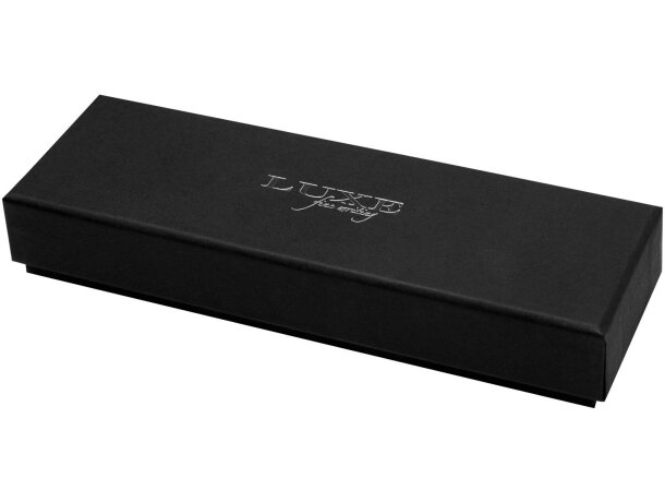 Set Didimis bolígrafo y rollerball acero inoxidable reciclado Plateado detalle 4