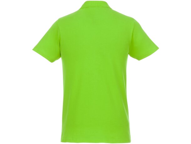 Polo de manga corta para hombre Helios Verde manzana detalle 38