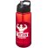 Bidón deportivo con tapa con boquilla de 600 ml H2O Active® Octave Tritan™ Rojo/negro intenso detalle 2