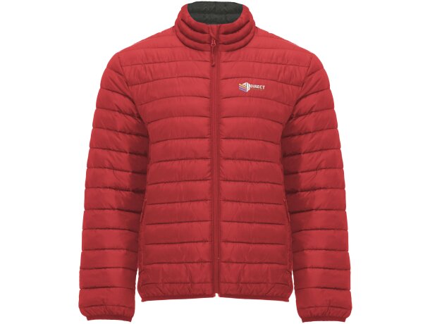 Chaqueta aislante Finland Roly hombre con relleno polyester Rojo detalle 36