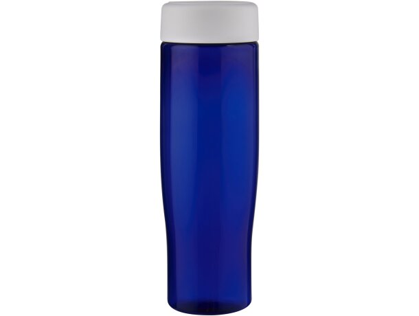 Bidón de agua de 700 ml con tapa de rosca H2O Active® Eco Tempo Blanco/azul detalle 22
