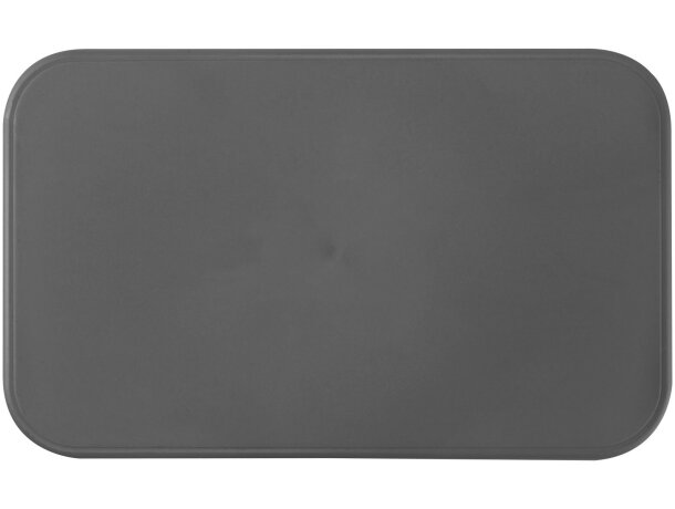 Fiambrera MIYO 700ml con banda PET reciclado Gris/gris detalle 13