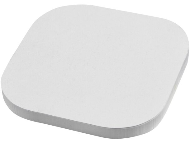 Notas adhesivas recicladas Sticky-Mate con certificación FSC Blanco detalle 3