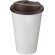 Americano® vaso 350 ml con tapa antigoteo Blanco/marrón