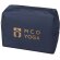 Bolsa de aseo Muse en RPET certificado GRS Azul marino detalle 7