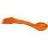 Cuchara, tenedor y cuchillo 3 en 1 Epsy Naranja