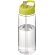 Bidón deportivo con tapa con boquilla de 600 ml H2O Active® Octave Tritan™ Transparente claro/lima