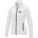 Chaqueta polar mujer Zelus con microforro 140 g/m² Blanco detalle 1