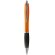 Bolígrafo ergonómico con clip naranja