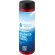 Bidón de agua Eco Vibe 850ml plástico reciclado oceánico Rojo/negro intenso detalle 21