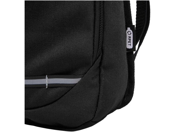 Mochila exterior GRS RPET Trails 6,5L certificada sostenible Negro intenso detalle 7
