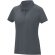 Polo técnico manga corta mujer Deimos transpirable Cool fit Gris tormenta