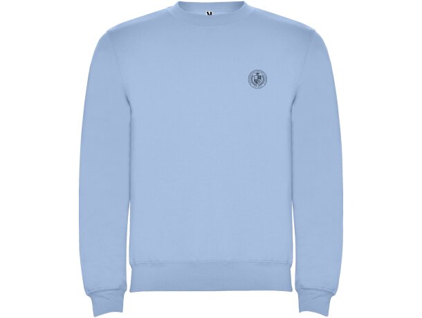 Sudadera cuello redondo infantil Roly Clasica 280 g/m² Azul celeste detalle 10