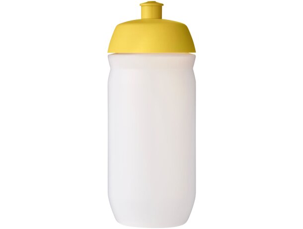 Bidones deportivos plástico mdpe estrujable Amarillo/transparente escarchado detalle 6