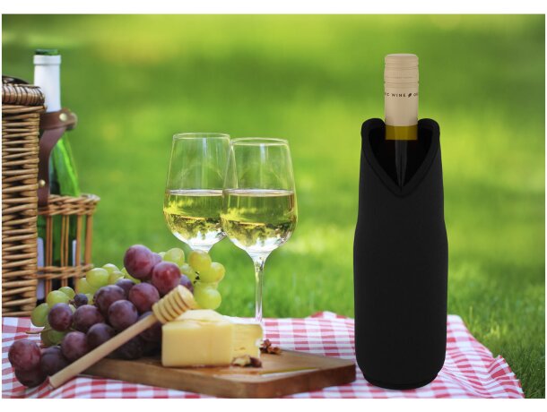 Funda de neopreno reciclado para vino Noun personalizada