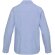 Camisa oxford mujer Sphene algodón BCI certificado Azul claro detalle 3