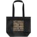Bolsa tote Duo 18L certificación GRS doble laminado Negro intenso detalle 1