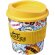 Brite-Americano® Vaso primo de 250 ml con agarradera Amarillo