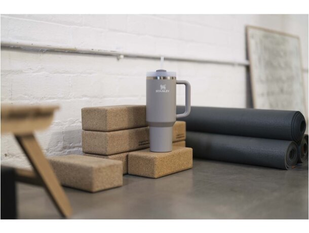 Vaso térmico Stanley Quencher H2.0 de acero inoxidable Gris detalle 12