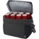 Bolsa isotérmica Aqua 22L poliéster reciclado certificado GRS Negro intenso detalle 6