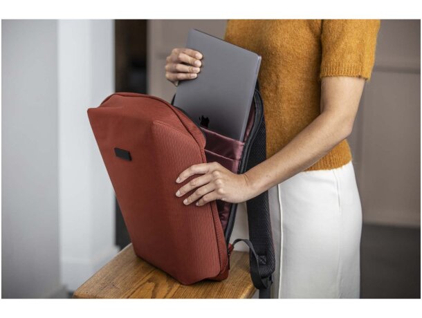 Mochila antirrobo Luma con compartimento acolchado para portátil detalle 18