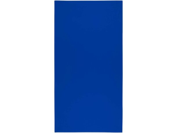 Toalla deportiva Lucas de poliéster reciclado con bolsa Azul real detalle 18