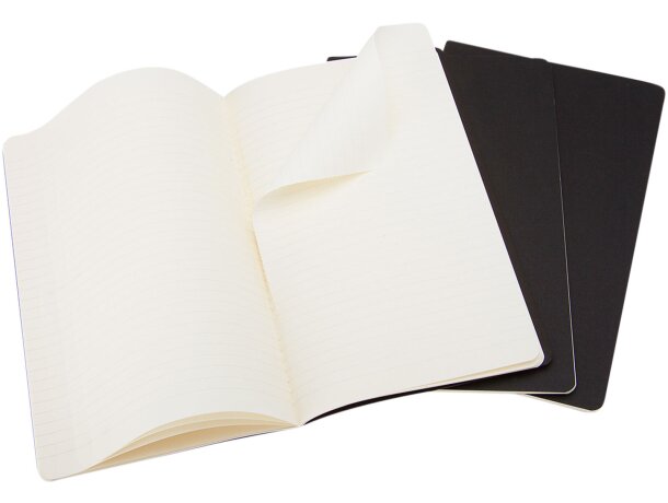 Cuaderno rayado Cahier con tapa de cartón y 80 páginas marfil Negro intenso detalle 5