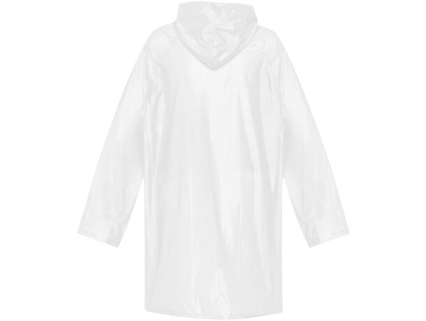 Chubasquero Ada impermeable PVC 90 g/m² talla única unisex Blanco detalle 2