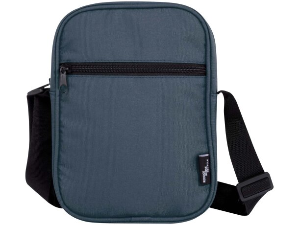 Bandolera reciclada certificada GRS Byron con cremallera detalle 40